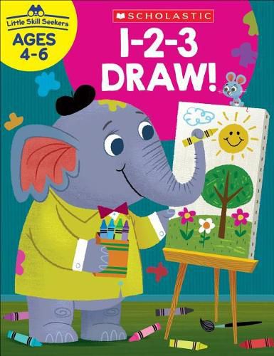 Cover image for Little Skill Seekers: 1-2-3 Draw! Workbook
