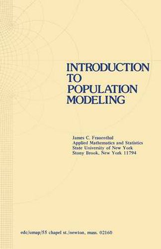 Cover image for Introduction to Population Modeling