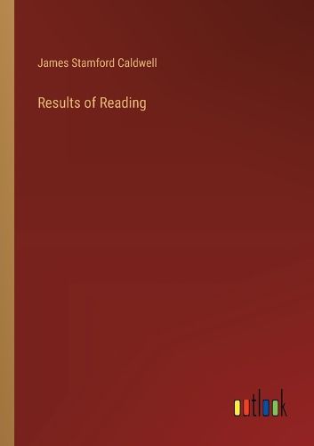 Cover image for Results of Reading