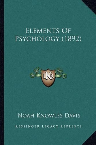 Elements of Psychology (1892)