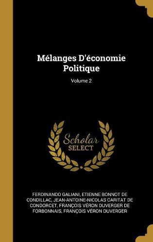 Cover image for Melanges D'economie Politique; Volume 2