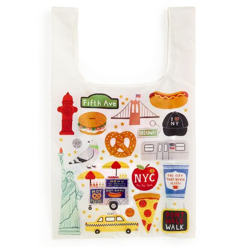 Cover image for The Big Apple Packable Nylon Tote Bag