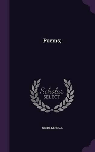 Cover image for Poems;