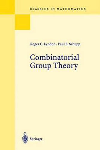 Cover image for Combinatorial Group Theory