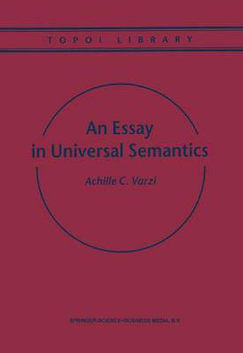 Cover image for An Essay in Universal Semantics