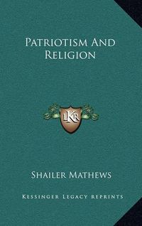 Cover image for Patriotism and Religion