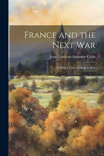 France and the Next War