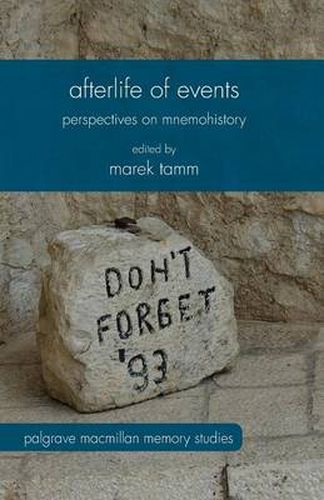 Cover image for Afterlife of Events: Perspectives on Mnemohistory