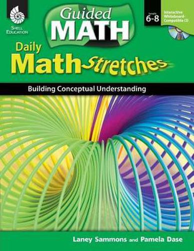 Cover image for Daily Math Stretches: Building Conceptual Understanding Levels 6-8: Building Conceptual Understanding