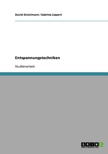 Cover image for Entspannungstechniken