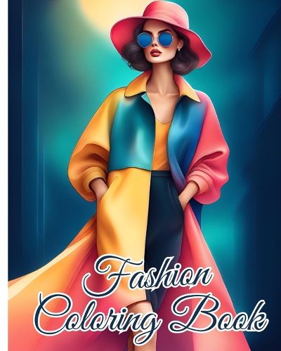 Fashion Coloring Book For Teens