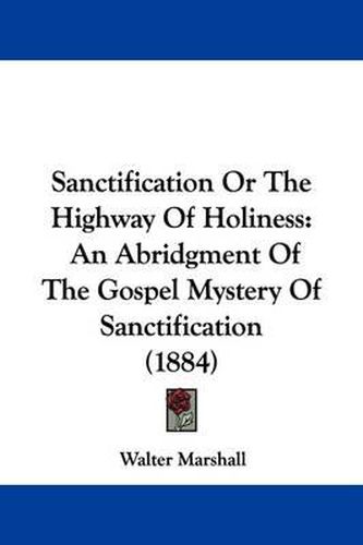 Cover image for Sanctification or the Highway of Holiness: An Abridgment of the Gospel Mystery of Sanctification (1884)
