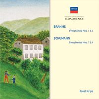 Cover image for Brahms Symphony 1 4 Schumann Symphony 1 4