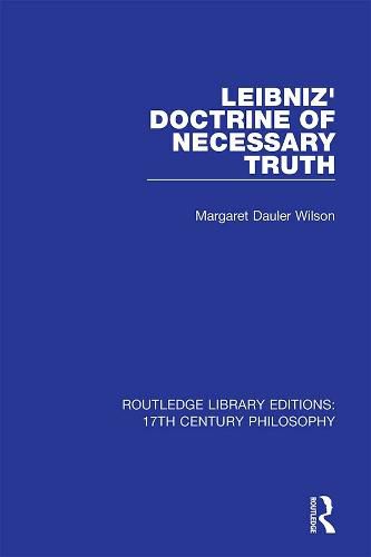 Cover image for Leibniz' Doctrine of Necessary Truth