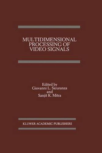 Cover image for Multidimensional Processing of Video Signals