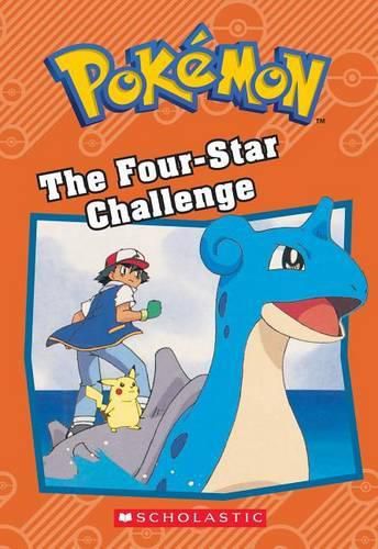 Cover image for The Four-Star Challenge (Pokemon: Chapter Book)