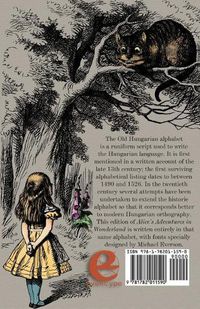 Cover image for Aliz kalandjai Csodaorszagban: A Hungarian translation of Alice's Adventures in Wonderland printed in the Old Hungarian Alphabet