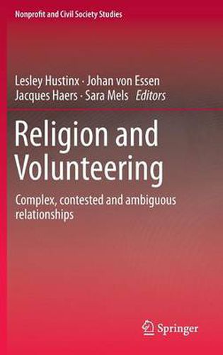 Cover image for Religion and Volunteering: Complex, contested and ambiguous relationships