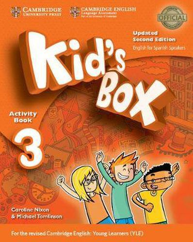 Cover image for Kid's Box Level 3 Activity Book with CD ROM and My Home Booklet Updated English for Spanish Speakers