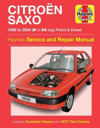 Cover image for Citroen Saxo Owners Workshop Manual