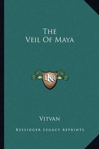 Cover image for The Veil of Maya