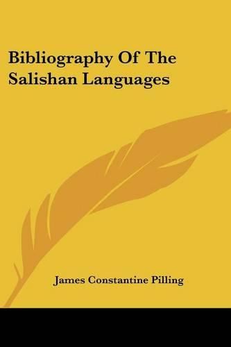 Cover image for Bibliography of the Salishan Languages