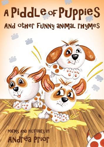 Cover image for A Piddle of Puppies: And Other Funny Animal Rhymes