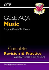 Cover image for GCSE Music AQA Complete Revision & Practice (with Online Edition & Audio)