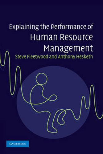 Cover image for Explaining the Performance of Human Resource Management