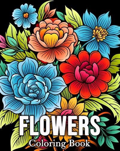 Cover image for Flowers Coloring book