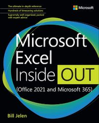 Cover image for Microsoft Excel Inside Out (Office 2021 and Microsoft 365)