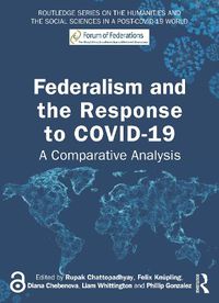 Cover image for Federalism and the Response to COVID-19