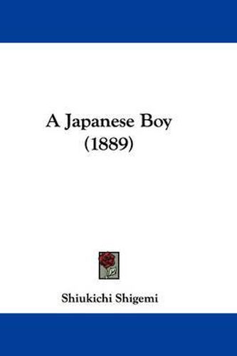 Cover image for A Japanese Boy (1889)