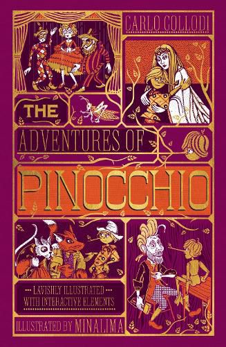 Cover image for The Adventures of Pinocchio (MinaLima Edition)