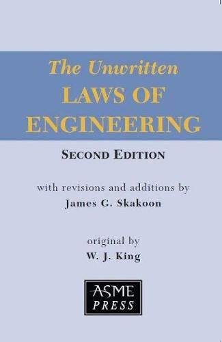 Cover image for The Unwritten Laws of Engineering