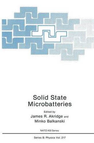 Cover image for Solid State Microbatteries