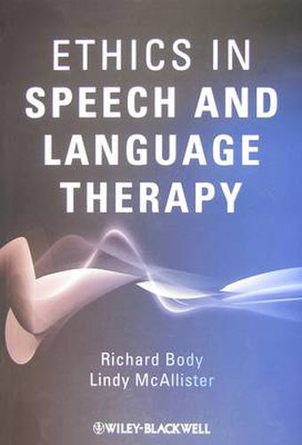 Cover image for Ethics in Speech and Language Therapy