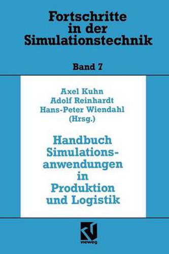 Cover image for Handbuch Simulationsanwendungen in Produktion Und Logistik: Mit 194 Abbildungen