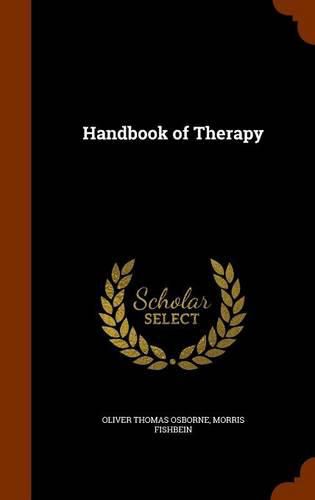 Handbook of Therapy