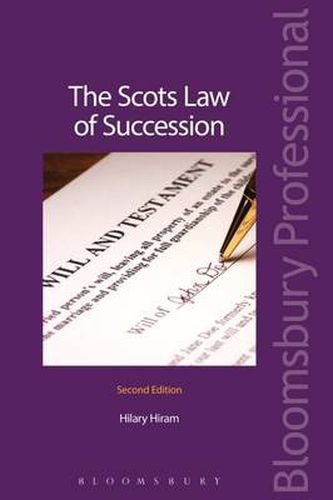 Cover image for The Scots Law of Succession