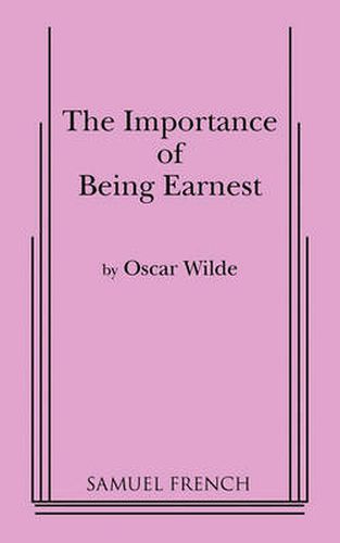 Cover image for Importance of Being Earnest, The (3 Act Version)