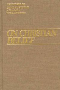 Cover image for On Christian Belief: Part 1 - Books