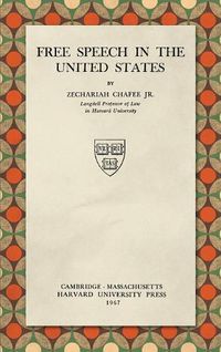 Cover image for Free Speech in the United States (1967)