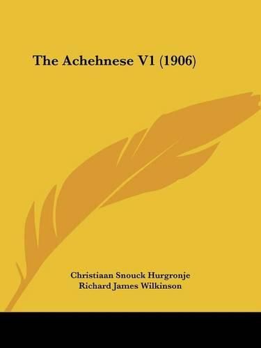 The Achehnese V1 (1906)