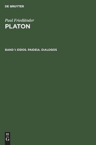Cover image for Eidos. Paideia. Dialogos