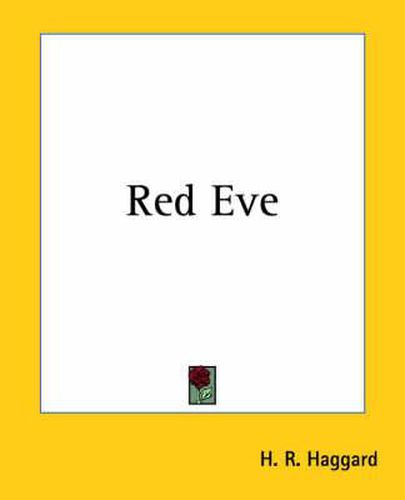 Cover image for Red Eve