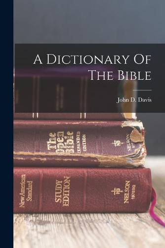 Cover image for A Dictionary Of The Bible