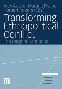 Cover image for Transforming Ethnopolitical Conflict: The Berghof Handbook