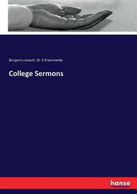 Cover image for College Sermons