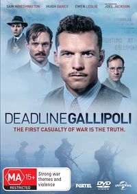Cover image for Deadline Gallipoli Miniseries Dvd